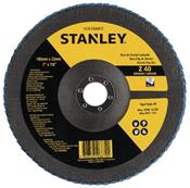 Disco Flap de Fibra 7" GR 40 Stanley 3455.51010 