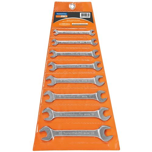 Jogo Chave Fixa 06 a 22mm 44610/208 Tramontina PRO 5235.150010 