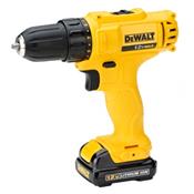 Furadeira/Parafusadeira 12V 3/8" 2 baterias DCD700C2 Dewalt 6910.05010