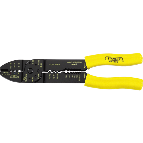 Alicate Descascador 9.1/2" Multiuso para Eletricista 84-223 Stanley 1550.20005 