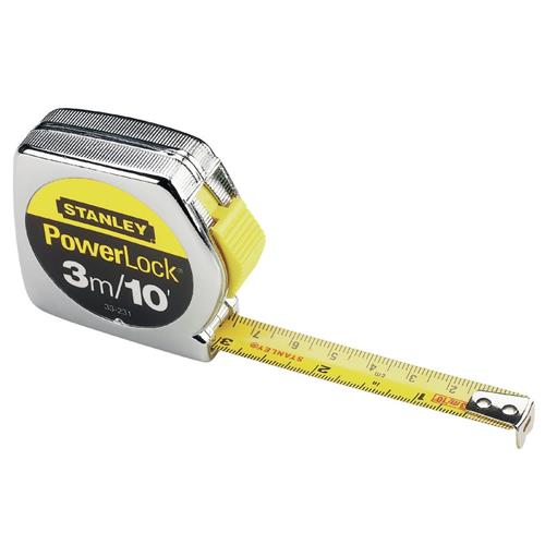 Trena 3m Powerlock Stanley - mm/pol 9430.05010 