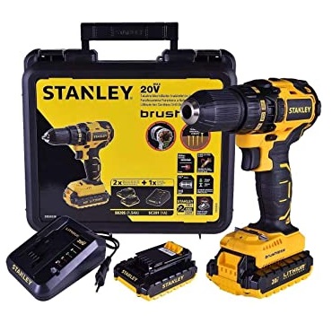 Furadeira/Parafusadeira 20V SCD20C2K Stanley 6910.20060 