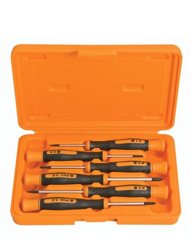 Jogo Chave Fenda de Precisão 06pçs 44052/206 Tramontina PRO 5240.50040 