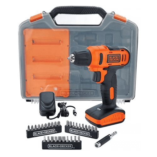 Furadeira/Parafusadeira 12V C/31 Acessórios LD12SC Black+Decker 6910.50030 