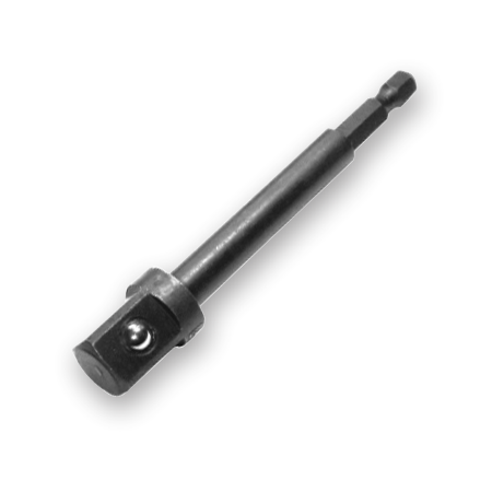 Adaptador Tipo Ponteira 1/4" para Soquete 1/2" x 50mm 7640.50050 