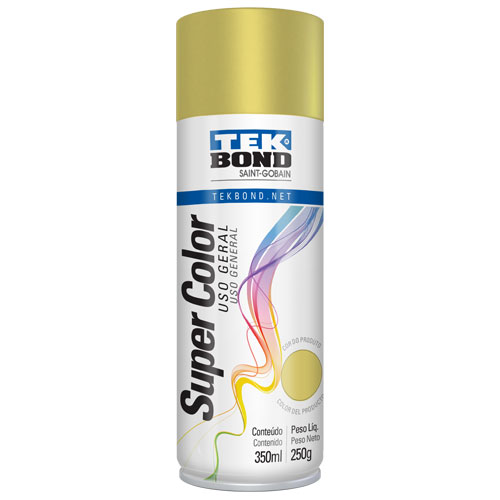 Tinta Spray Uso Geral Dourado Super Color 9280.05043 