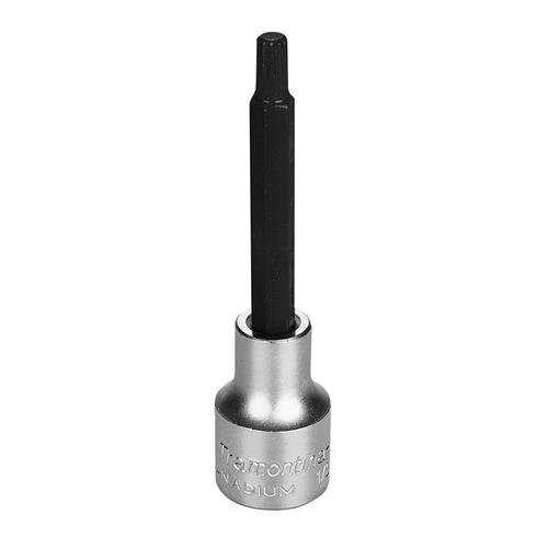Soquete Longo Multidentado 1/2" - 08mm 44865/108 Tramontina PRO 8925.25108 