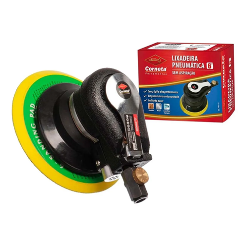 Lixadeira Roto-Orbital Pneumática Sem Aspiração 6" Corneta 5840.50055 