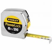 Trena 8m Powerlock Stanley - mm/pol 9430.05030