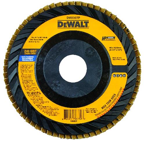 Disco Flap de Plástico 4.1/2" GR 40 Dewalt 3455.55010 