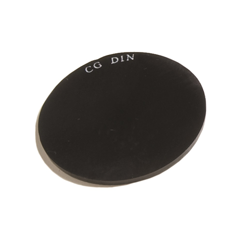 Vidro para Óculos Redondo 50mm Escuro Carbografite 6740.70005 