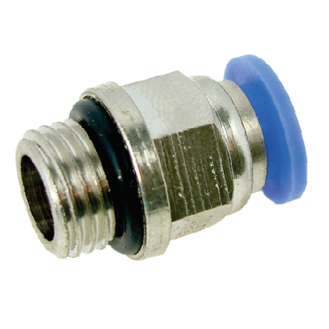 Conector Pneumático 8mm com Rosca Externa 1/2" BSP 3130.05035 