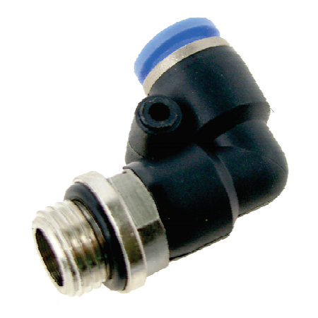 Cotovelo Pneumático 8mm com Rosca Externa 1/8" BSP 3130.15020 