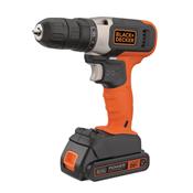 Furadeira/Parafusadeira 20V BCD702C1 Black+Decker 4850.10080 