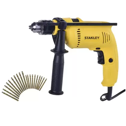 Furadeira de Impacto 1/2" 600W SDH600G20 Com 20 Brocas Stanley  4805.05010 