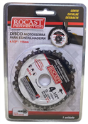 Disco Corrente de Motosserra para Esmerilhadeira 4.1/2" Rocast 8705.05005 