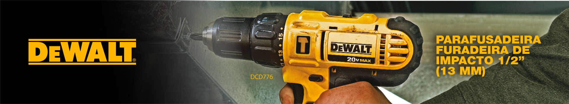 Banner Dewalt DCD 776