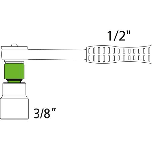 Adaptador para Soquete 1/2" x 3/4" 44848/102 Tramontina PRO 1050.05100 