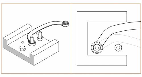 Chave Estrela Meia Lua 15 x 17mm 44675/103 Tramontina PRO 2935.60030 