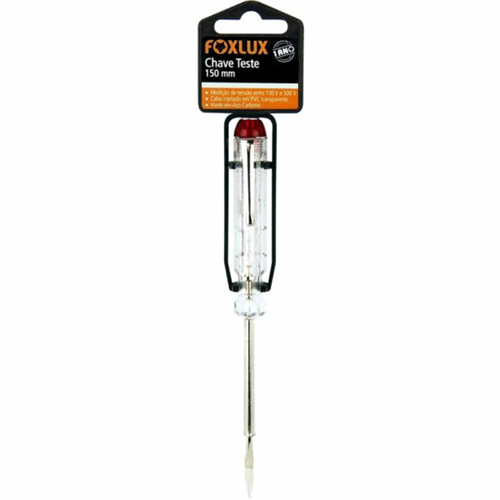 Chave de Fenda para Teste 1/8" x 3" Foxlux 2940.10015 