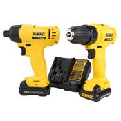 Combo Furadeira DCD700 + Parafusadeira DCF805 Dewalt DCK201C2 4850.10200 