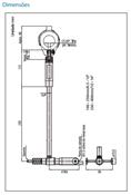 Comparador de Diâmetro Interno 35-60mm 511-712 Mitutoyo  3110.10005 