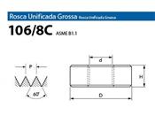 Cossinete UNC Nº10 3/16"x24 106/8C OSG 3310.15005 