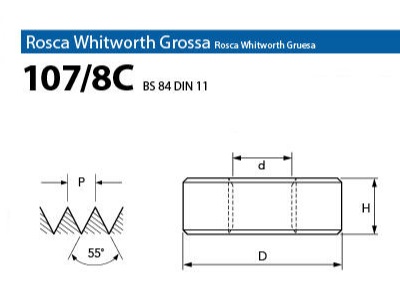 Cossinete BSW 1/2"x12 107/8C OSG 3310.15030 