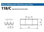 Cossinete BSP 1/2"x14 118/C OSG 3320.05040 