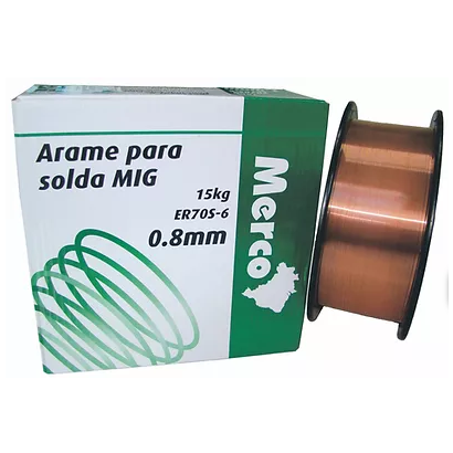 Arame Mig 0,80mm Metal 15kg Mercosul 3510.50008 