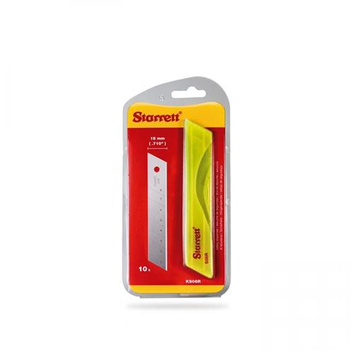 Lâmina para estilete 18mm KS06R Starrett 4120.50015 