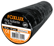 Fita Isolante Preta 19x20 Foxlux 4560.05020 