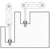 Jogo Chave Allen Tipo Canivete 02mm x 08mm 7 pçs 44401/207 Tramontina PRO 5210.05005 