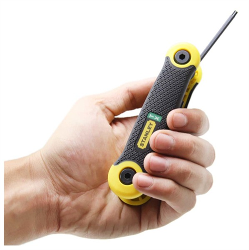 Jogo Chave Allen Torx Canivete T09 a T40 8 Pçs 69-266 Stanley 5210.50020 