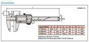 Paquímetro Digital Absolute IP67 300mm 0,01mm 500-754-20 Mitutoyo 6810.20020 