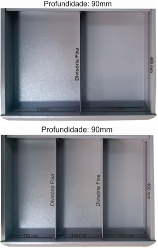 Carrinho para Ferramentas Aberto 3 Gavetas C-04 Fercar 2840.05040 