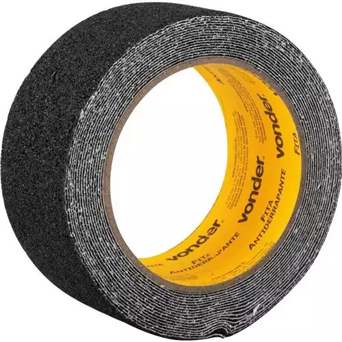 Fita Adesiva Antiderrapante Preta 50x5m Vonder 4523.50100 