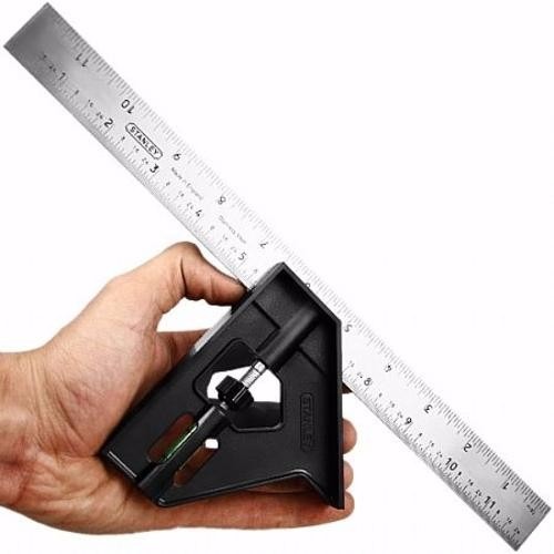 Esquadro Combinado 12" 46-012 Stanley 3910.05030 