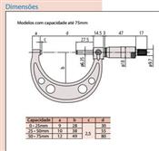Micrômetro Externo Digital 0-25mm 293-240-30 Mitutoyo 6410.10010 