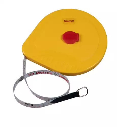Trena 50m de Fibra de Vidro KTS638-50M Starrett - mm/mm 9420.30050 